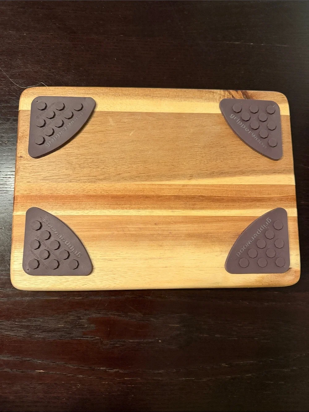 Architect Architec Gripperwood Non-Slip Wooden Cutting Board Striped Two-Tone Wo